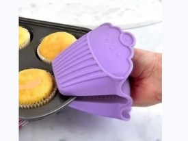 Manopla agarradera silicona cupcakes
